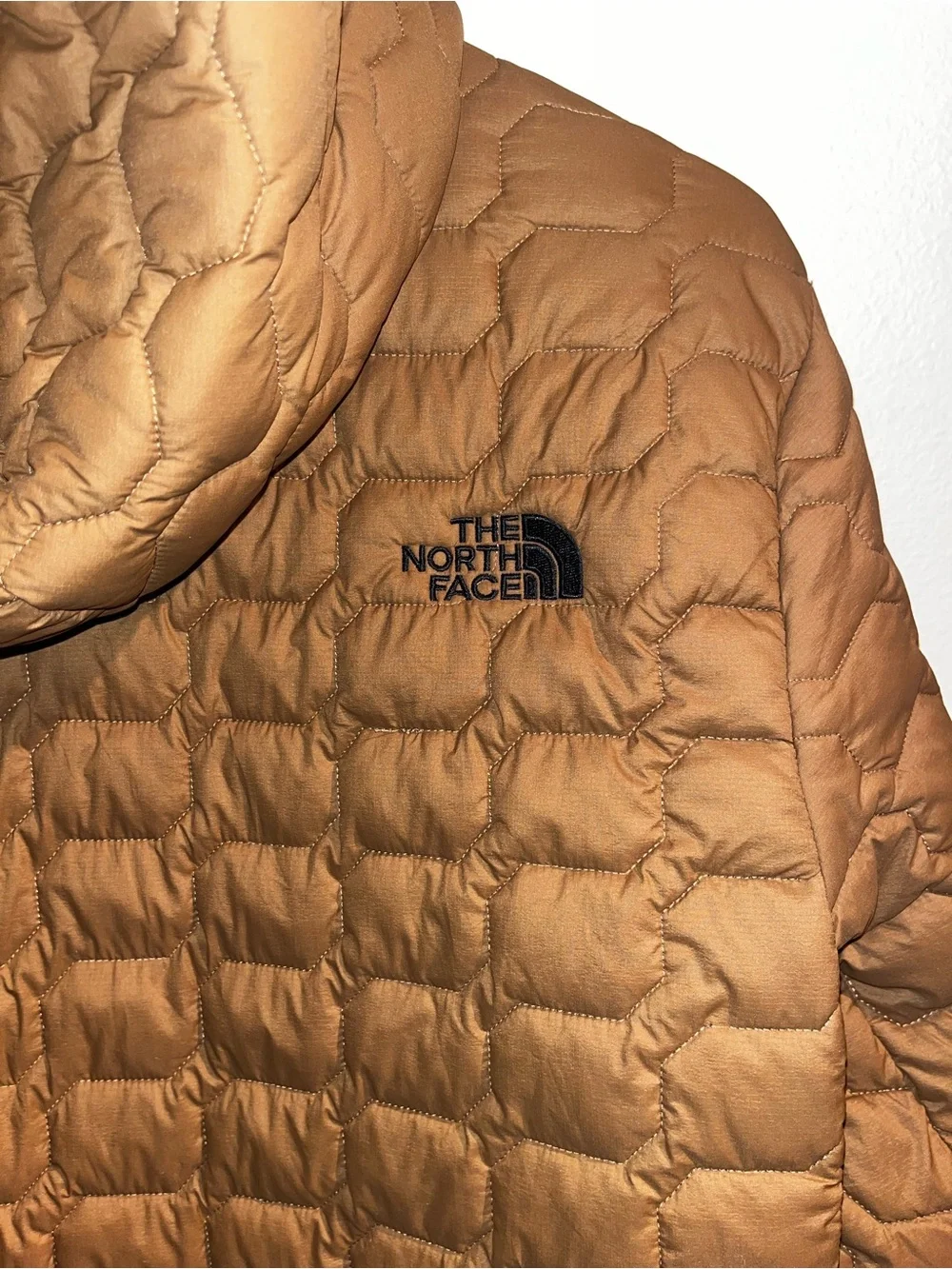 The North Face Men's Thermoball Hooded Jacket - Rust Brown